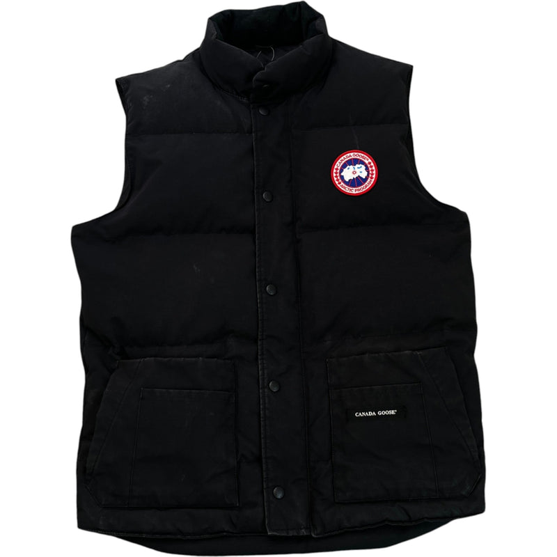 Men's Freestyle Crew Gilet Black Size M
