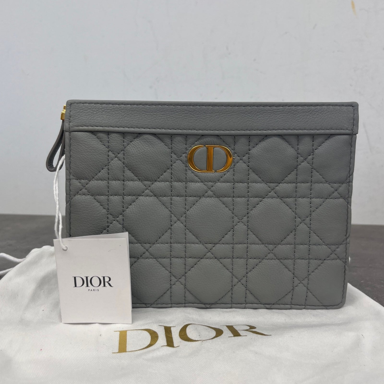 Women's Caro Zipped Pouch Grey - Photo 13