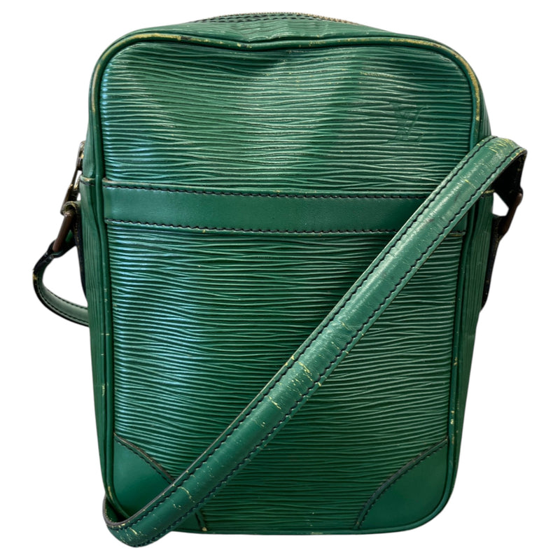 Men's Epi Danube Crossbody Bag Green
