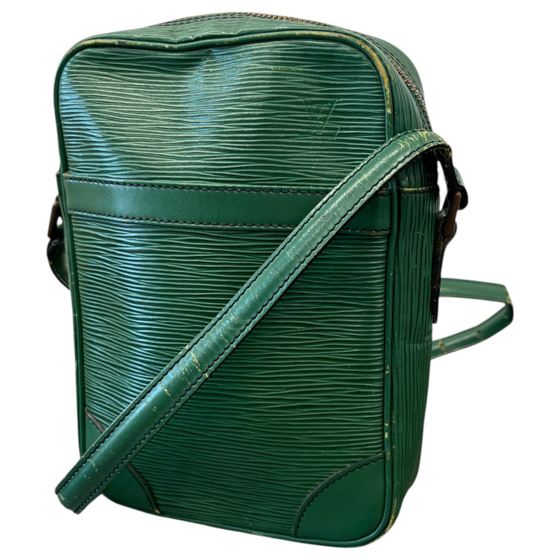 Men's Epi Danube Crossbody Bag Green