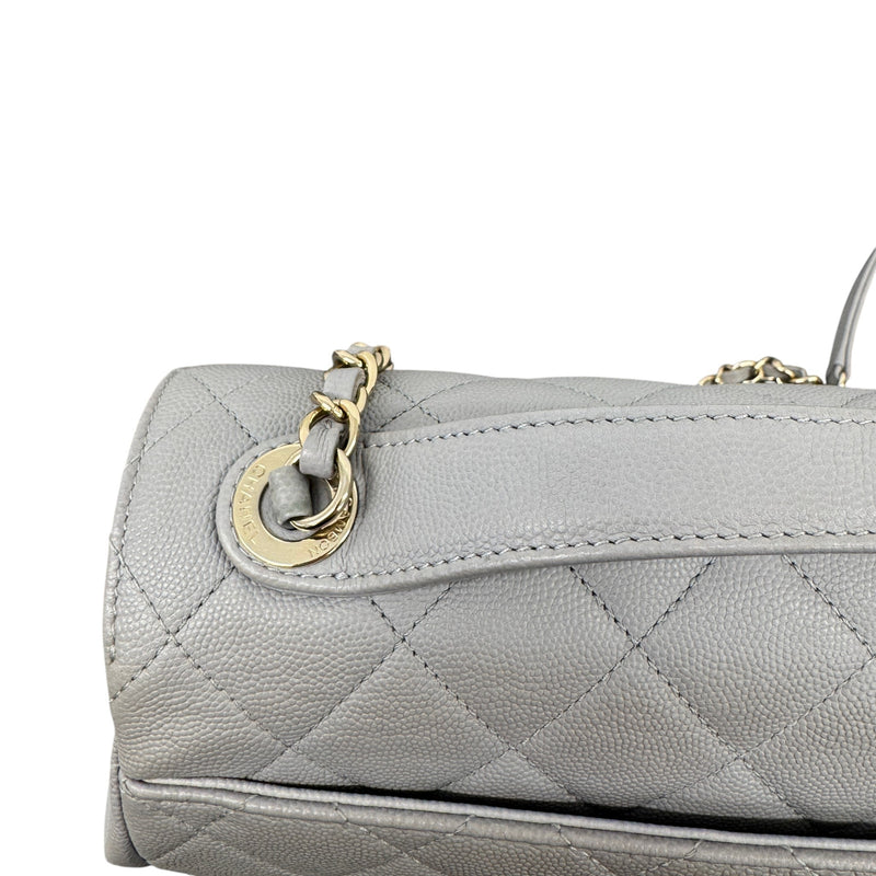 Women's Cc Affinity Flap Bag Grey