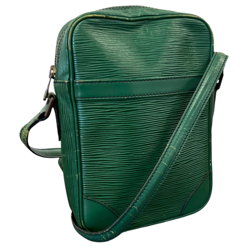 Men's Epi Danube Crossbody Bag Green
