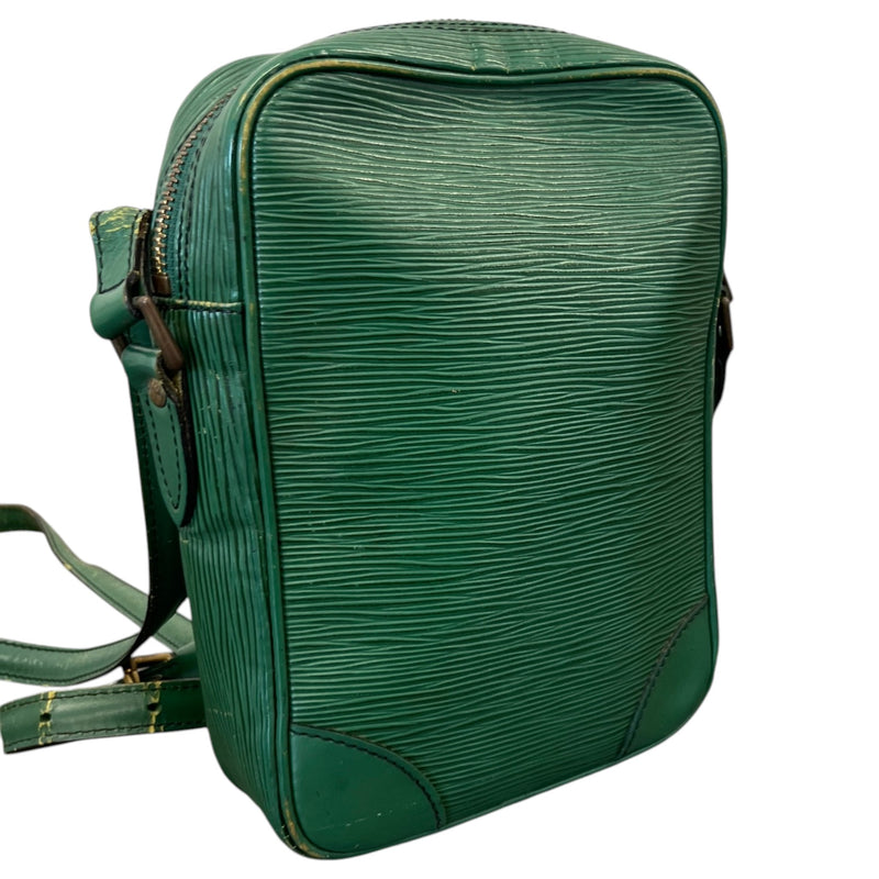 Men's Epi Danube Crossbody Bag Green