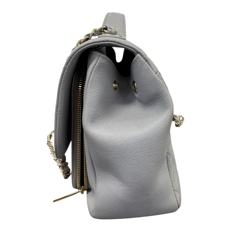 Women's Cc Affinity Flap Bag Grey
