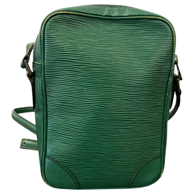 Men's Epi Danube Crossbody Bag Green