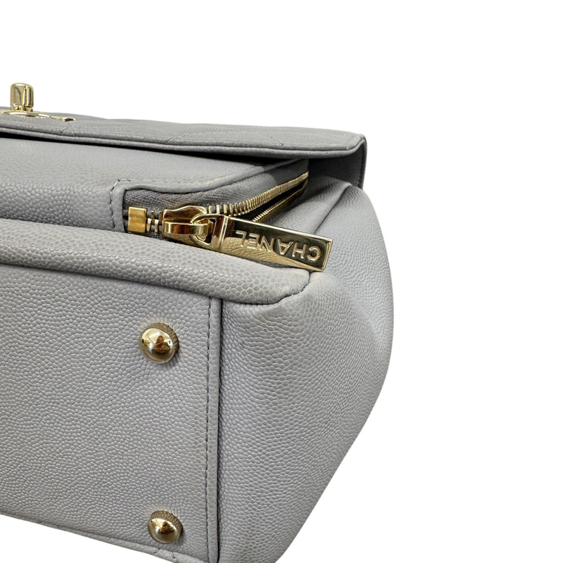 Women's Cc Affinity Flap Bag Grey