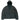 Men's Applique Logo Loom Woven Down Jacket Green Size M