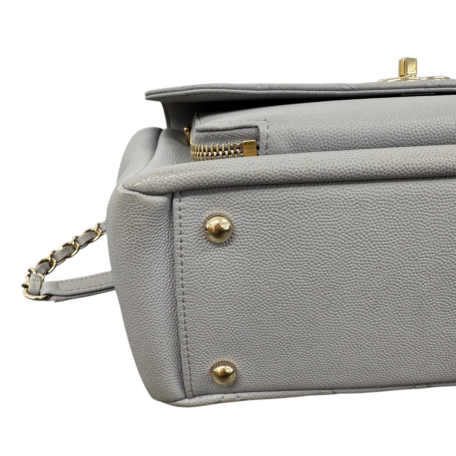 Women's Cc Affinity Flap Bag Grey - Photo 13