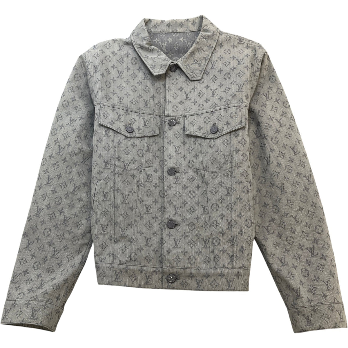Men's Monogram Jacket Grey Size 3XL - Photo 1