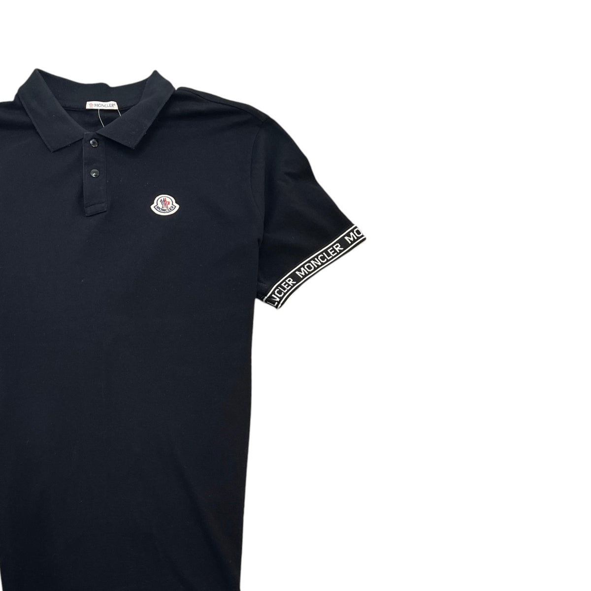 Men's Maglia Polo Shirt Black Size XL - Photo 3