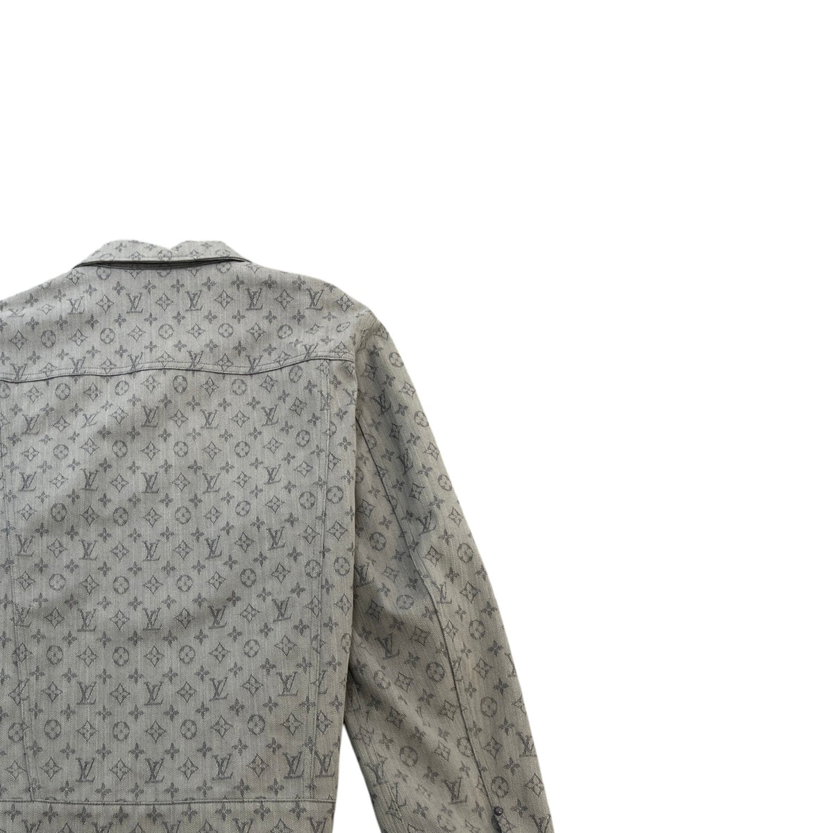 Men's Monogram Jacket Grey Size 3XL - Photo 4