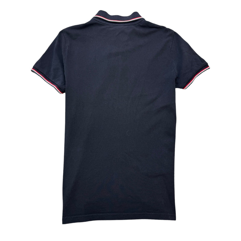 Men's Maglia Polo Shirt Navy Size M