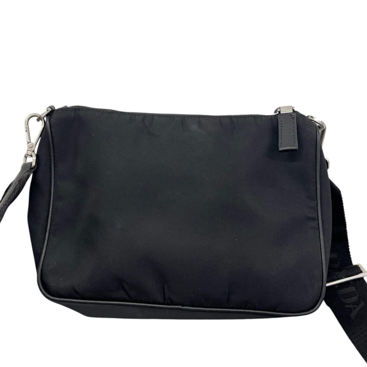 Men's Plague Logo Messenger Bag Black - Photo 3