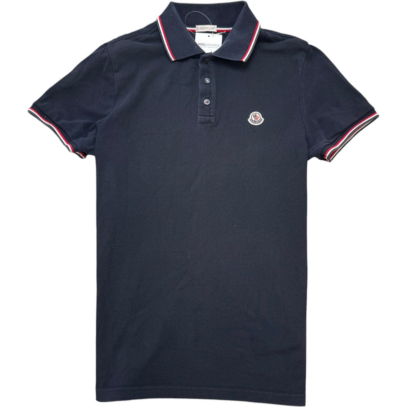 Men's Maglia Polo Shirt Navy Size M