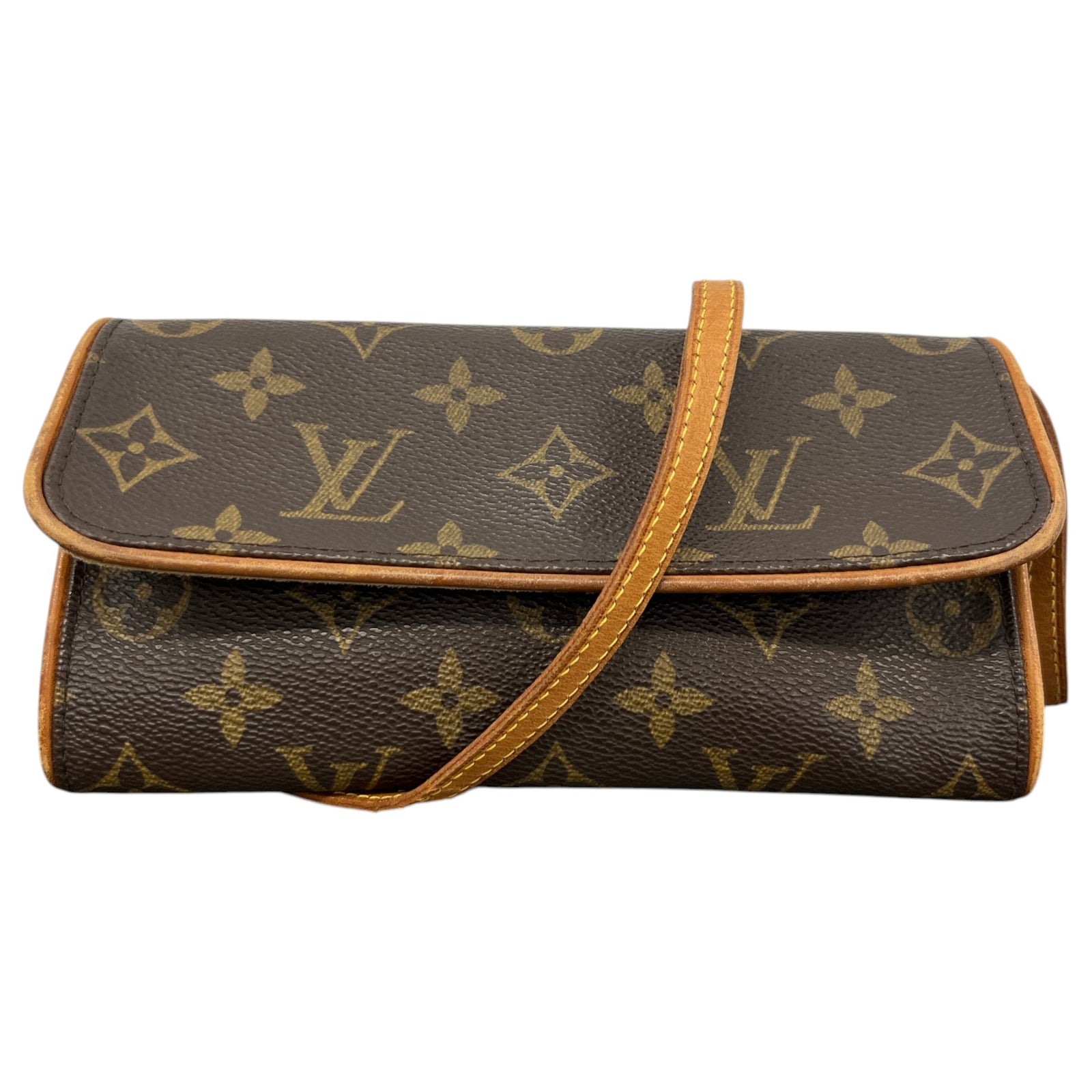 Women's Monogram Pochette Twin Pm Bag Brown - Photo 1