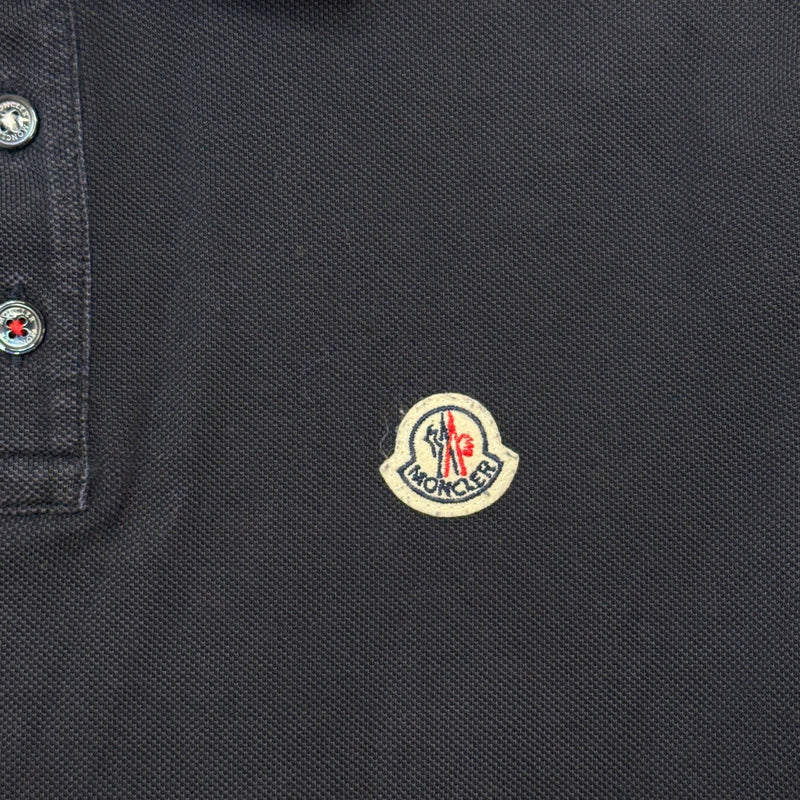 Men's Maglia Polo Shirt Navy Size M