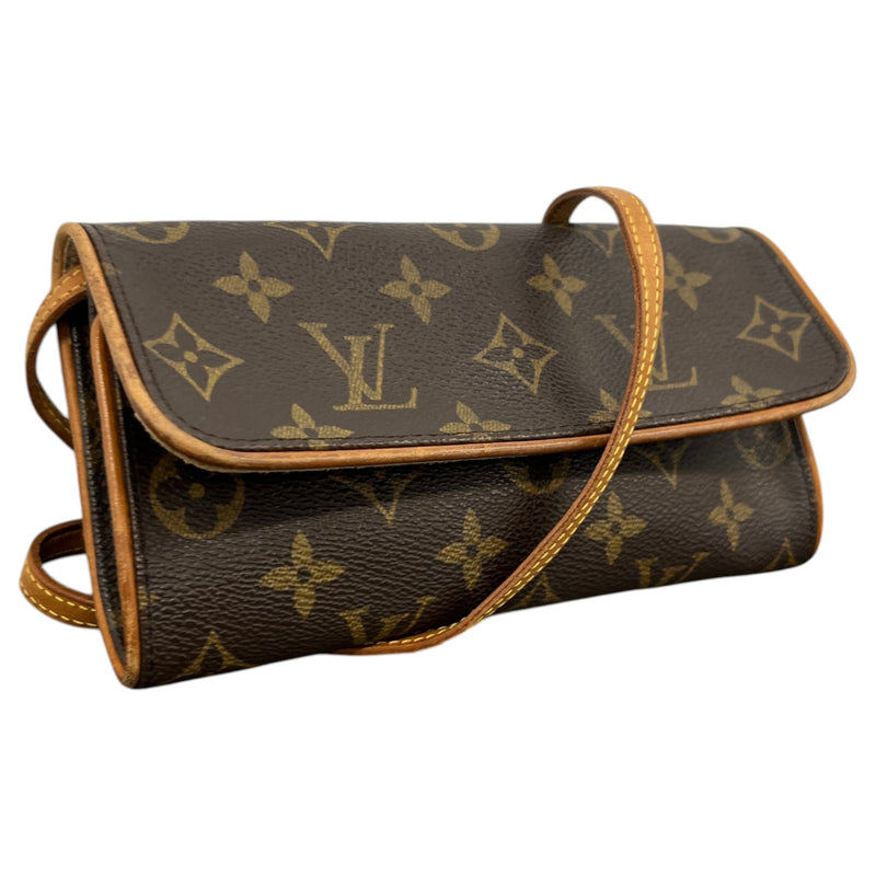 Women's Monogram Pochette Twin Pm Bag Brown