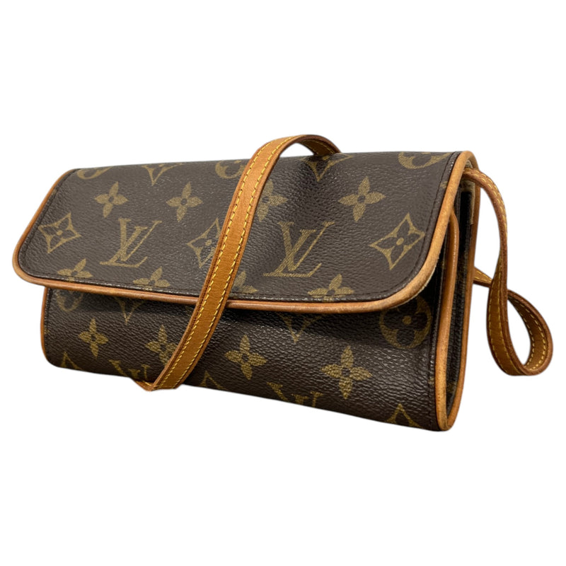 Women's Monogram Pochette Twin Pm Bag Brown