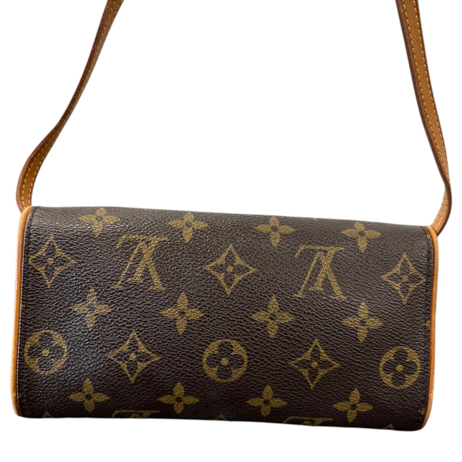 Women's Monogram Pochette Twin Pm Bag Brown - Photo 3