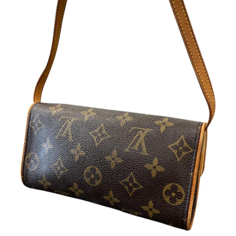 Women's Monogram Pochette Twin Pm Bag Brown
