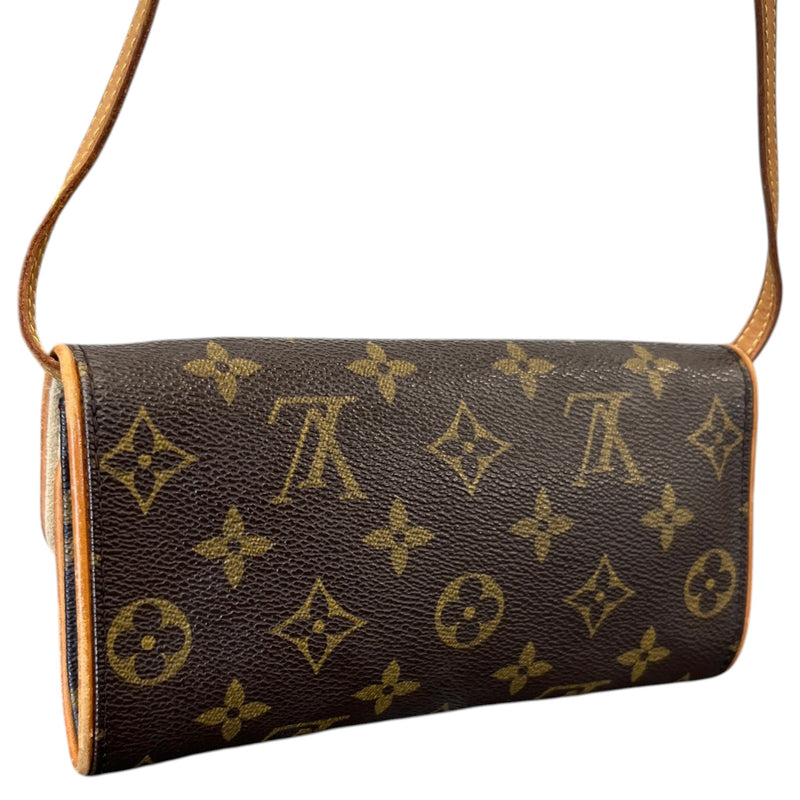 Women's Monogram Pochette Twin Pm Bag Brown