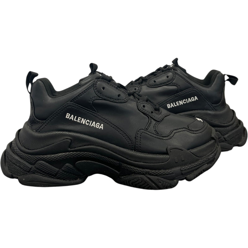 Women's Triple S Low Trainers Black Size UK 6 / EU 39