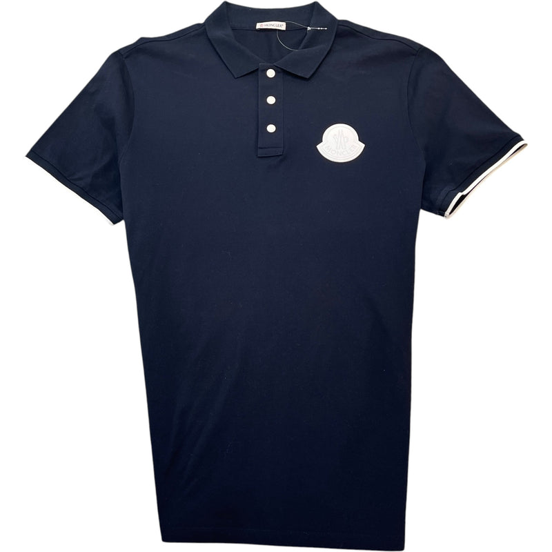 Men's Maglia Polo Shirt Navy Size XL