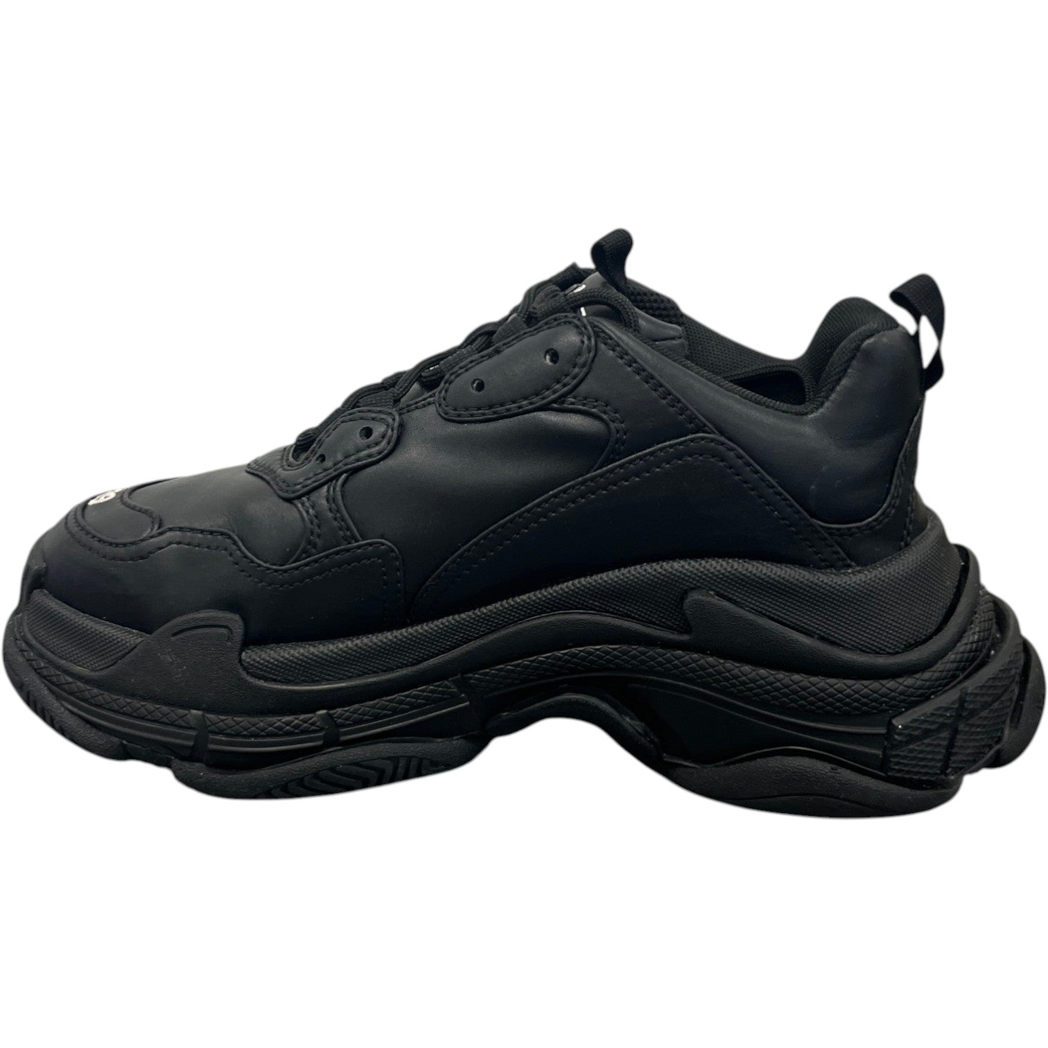 Women's Triple S Low Trainers Black Size UK 6 / EU 39 - Photo 3