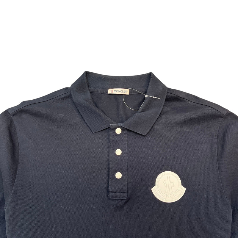 Men's Maglia Polo Shirt Navy Size XL