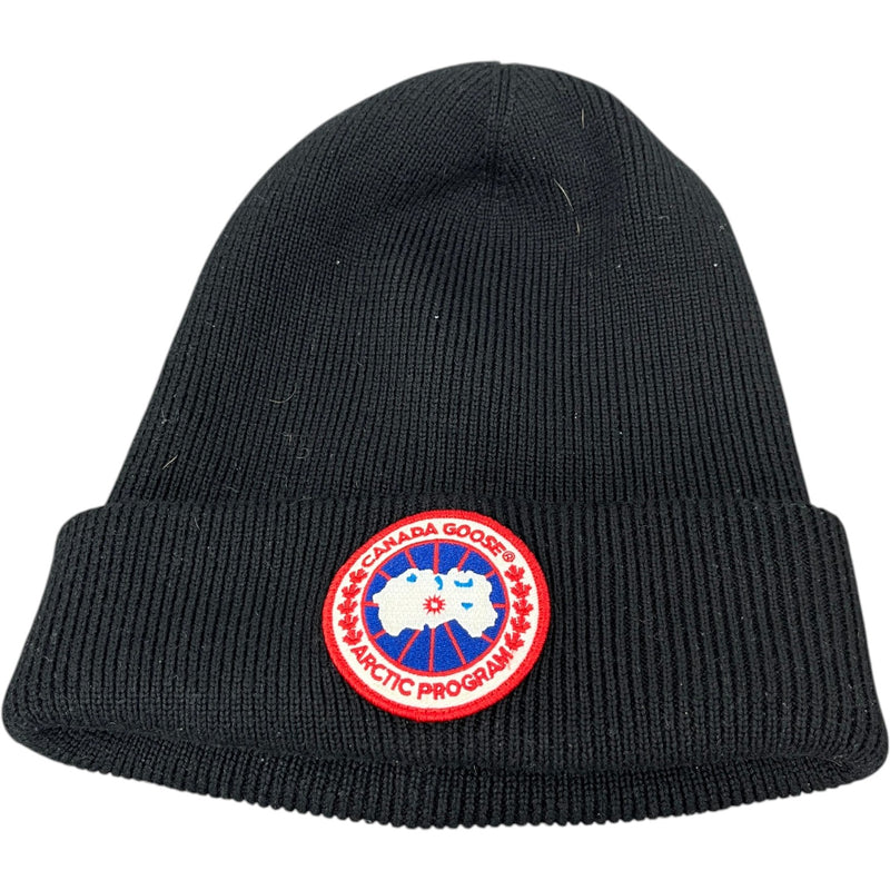 Men's Arctic Toque Beanie Hat Black