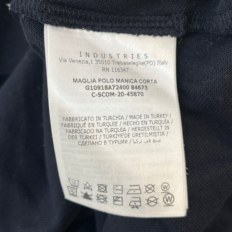 Men's Maglia Polo Shirt Navy Size XL