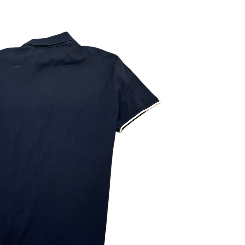 Men's Maglia Polo Shirt Navy Size XL