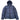 Men's Applique Logo Down Jacket Blue Size M