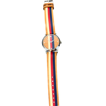 Men's G-Timeless Ya1264078 38Mm Watch Brown