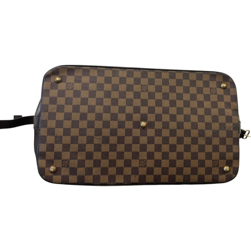 Men's Damier Ebene Cruises Grimaud 45 Bag Brown