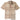 Men's Overszied Wellman Check Polo Shirt Beige Size M