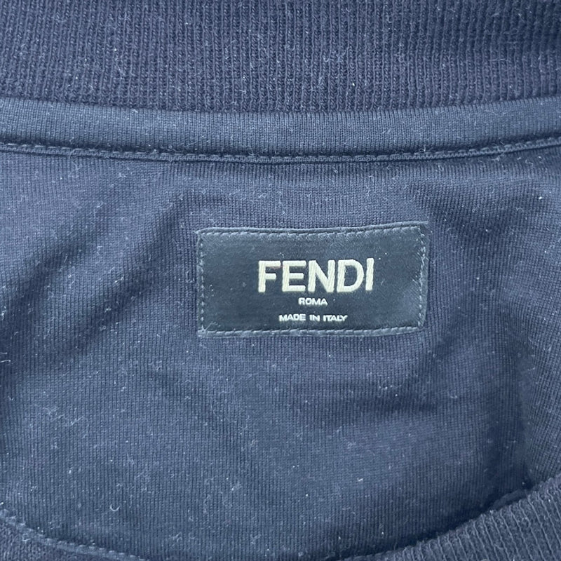 Men's Ff Monogram T-Shirt Black Size S