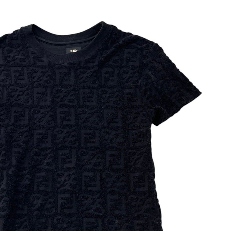 Men's Ff Monogram T-Shirt Black Size S