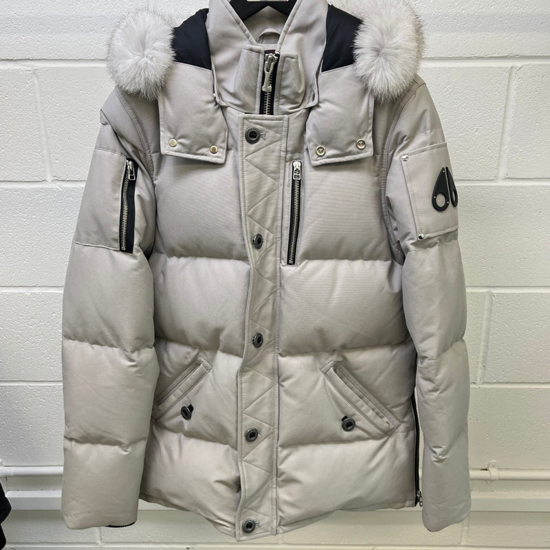 Men's 3Q Down Jacket Grey Size M