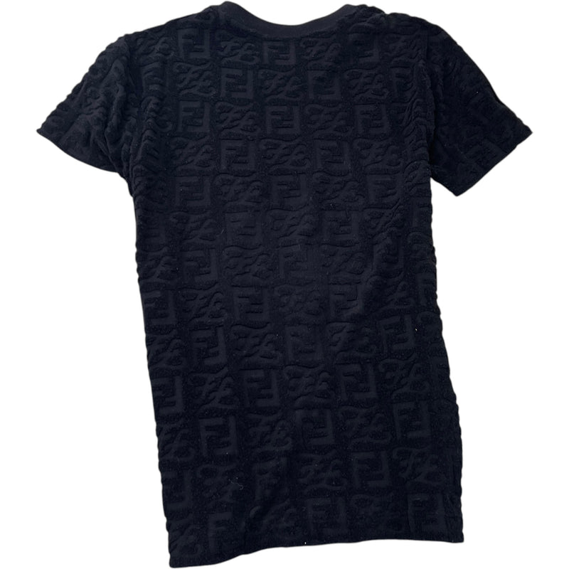 Men's Ff Monogram T-Shirt Black Size S