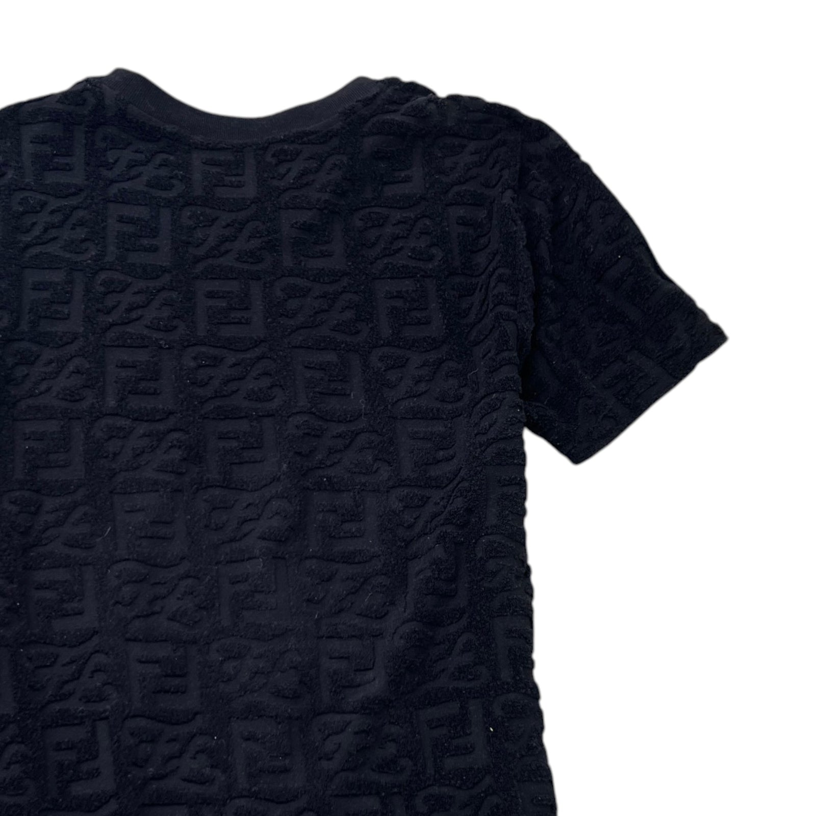 Men's Ff Monogram T-Shirt Black Size S - Photo 4