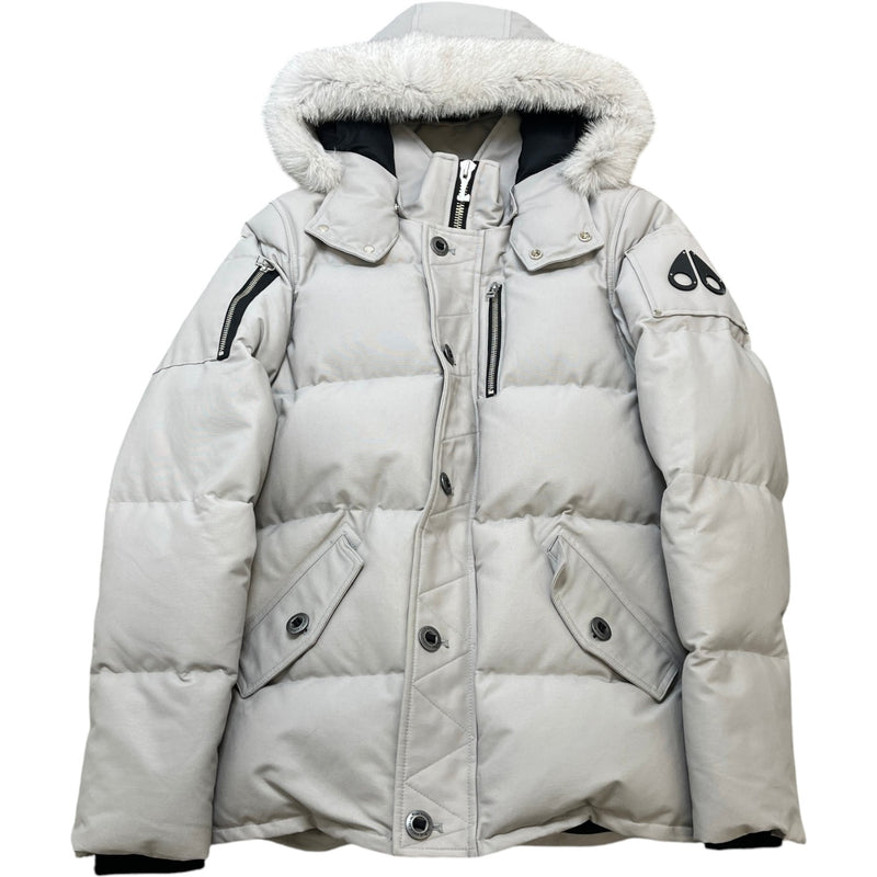 Men's 3Q Down Jacket Grey Size M