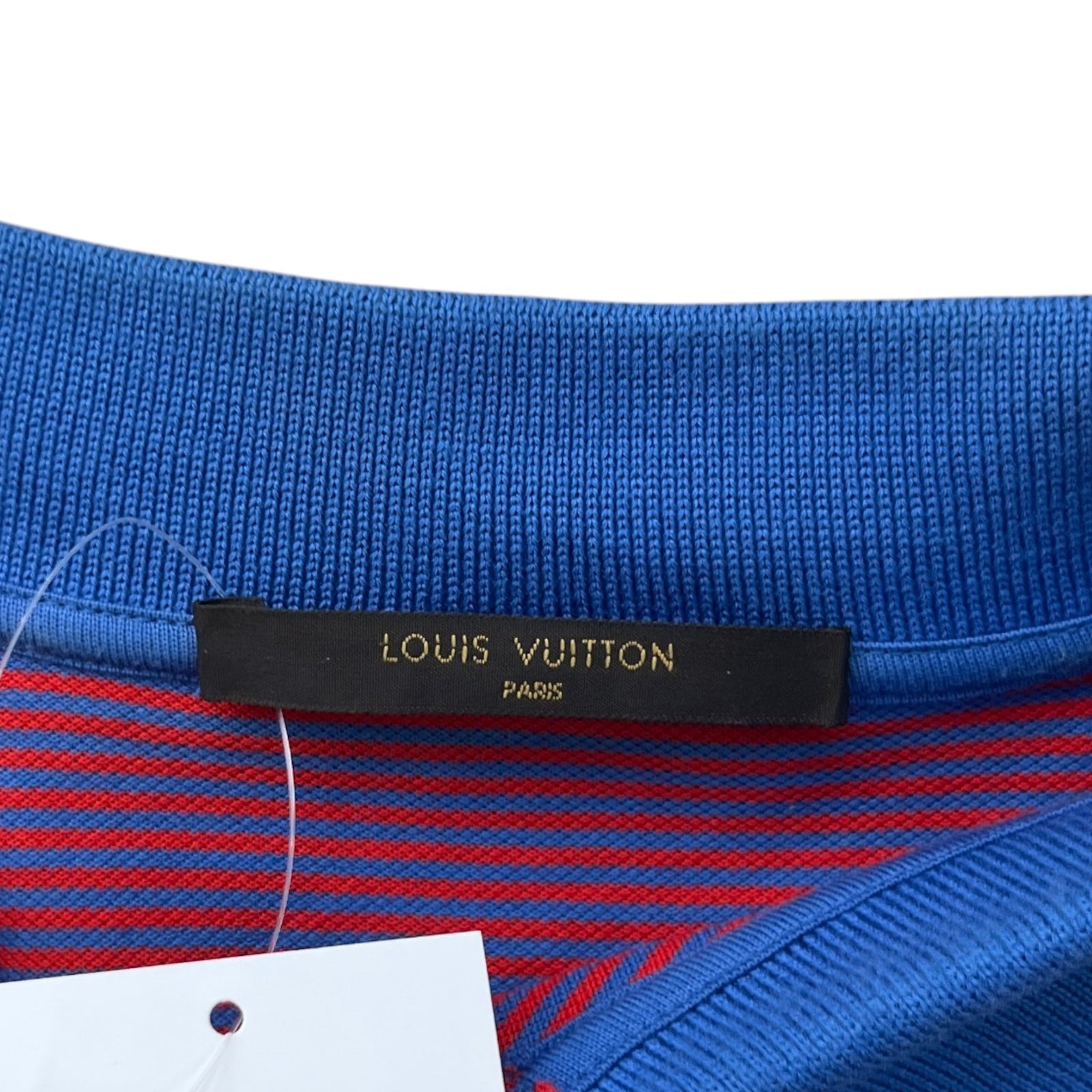 Men's Fil A Fil Striped Polo Shirt Multi-Coloured Size XL - Photo 7