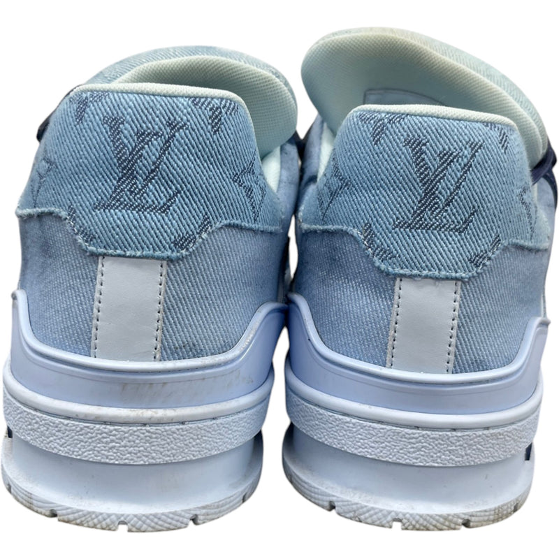 Men's LV Low Trainers Blue Size UK 8.5 / EU 42.5
