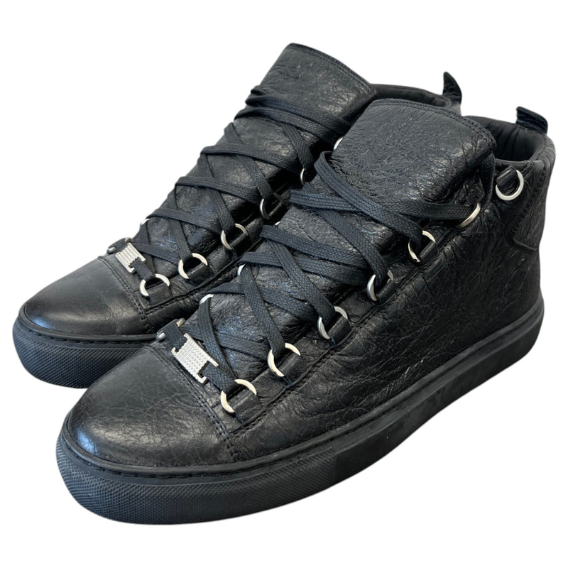 Balenciaga Men's Arena High Trainers Black Size 6