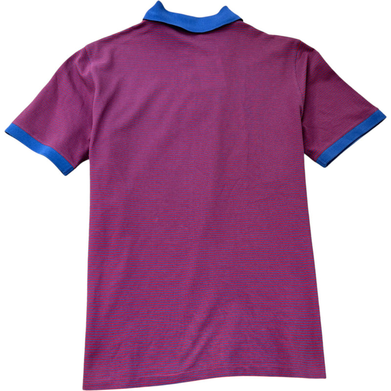Men's Fil A Fil Striped Polo Shirt Multi-Coloured Size XL