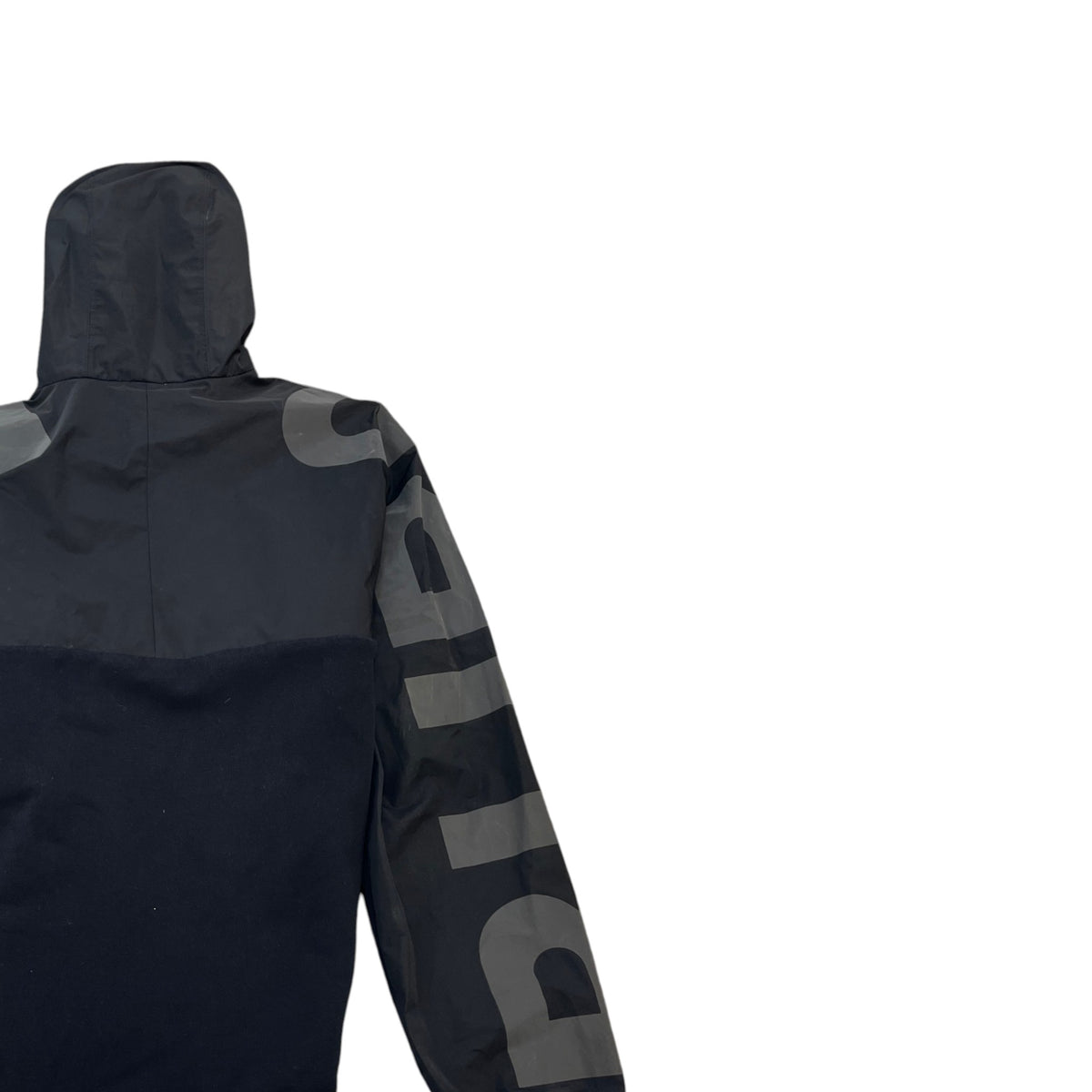 Men's Reflective Logo Hoodie Black Size XS - Photo 4
