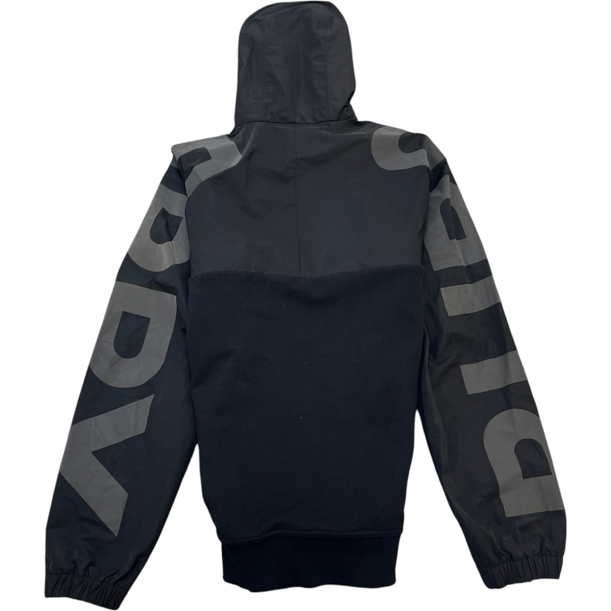 Men's Reflective Logo Hoodie Black Size XS - Photo 2