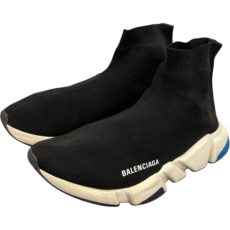 Men's Speed Sock High Trainers Black Size UK 7 / EU 41