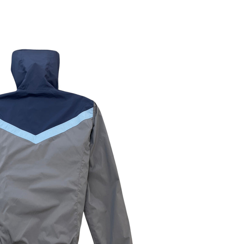 Men's Reversible Monster Eyes Windbreaker Grey Size S
